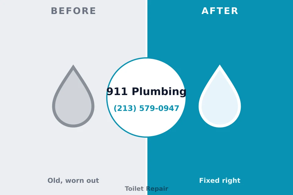 Before and after: plumbing repair Lakewood Park, FL
